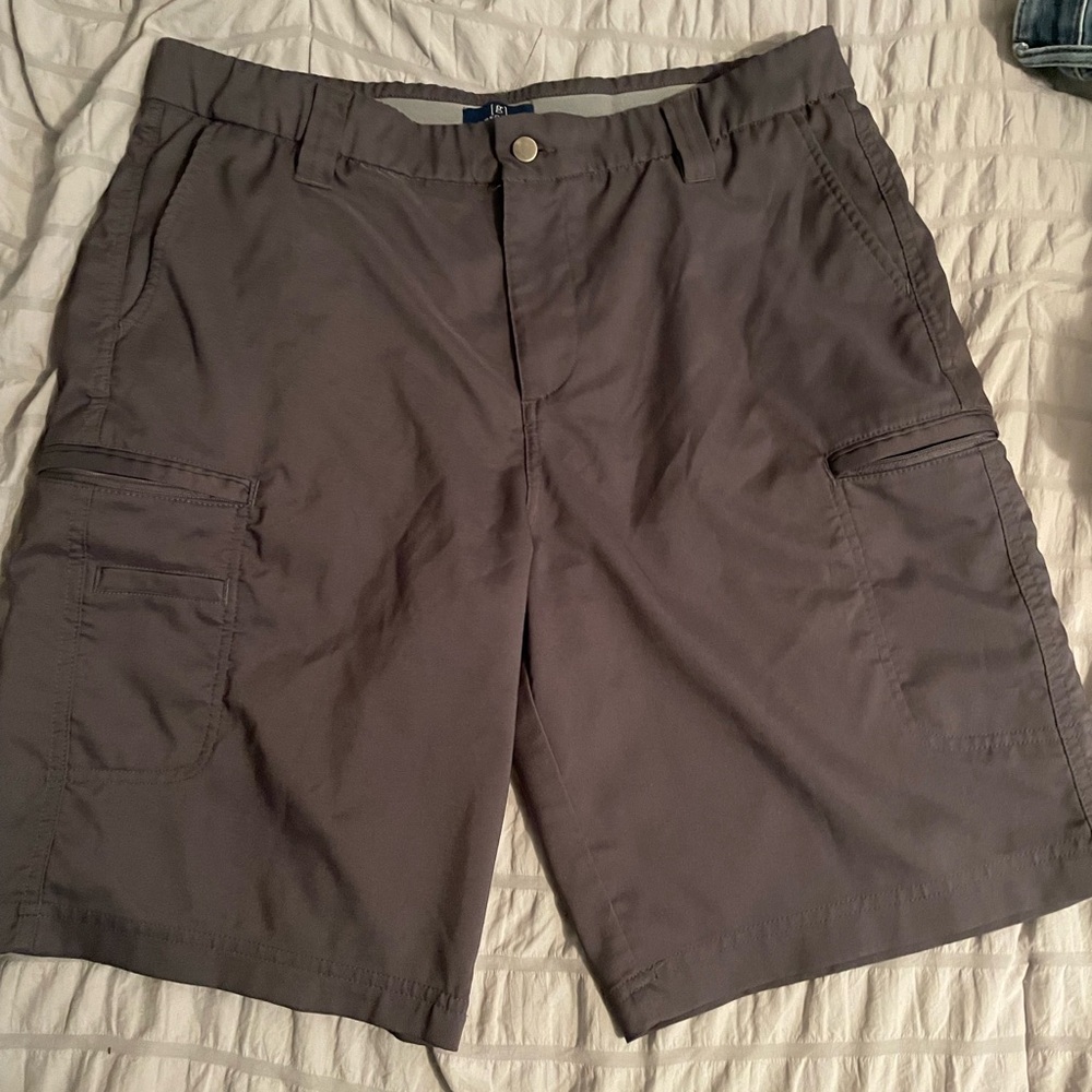 George Cargo Shorts Gray Practical Design